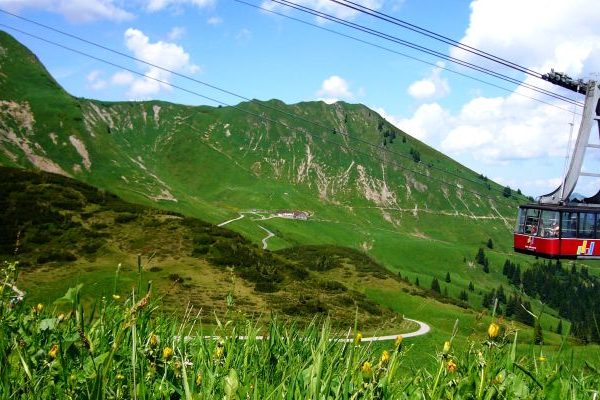 Kostenlos Seilbahn fahren: Die Fellhornbahn (Foto: VDS)